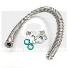 KF16 NW16 bellow hose vacuum coupling corrugated hose clamp sets 100mm to 4000mm