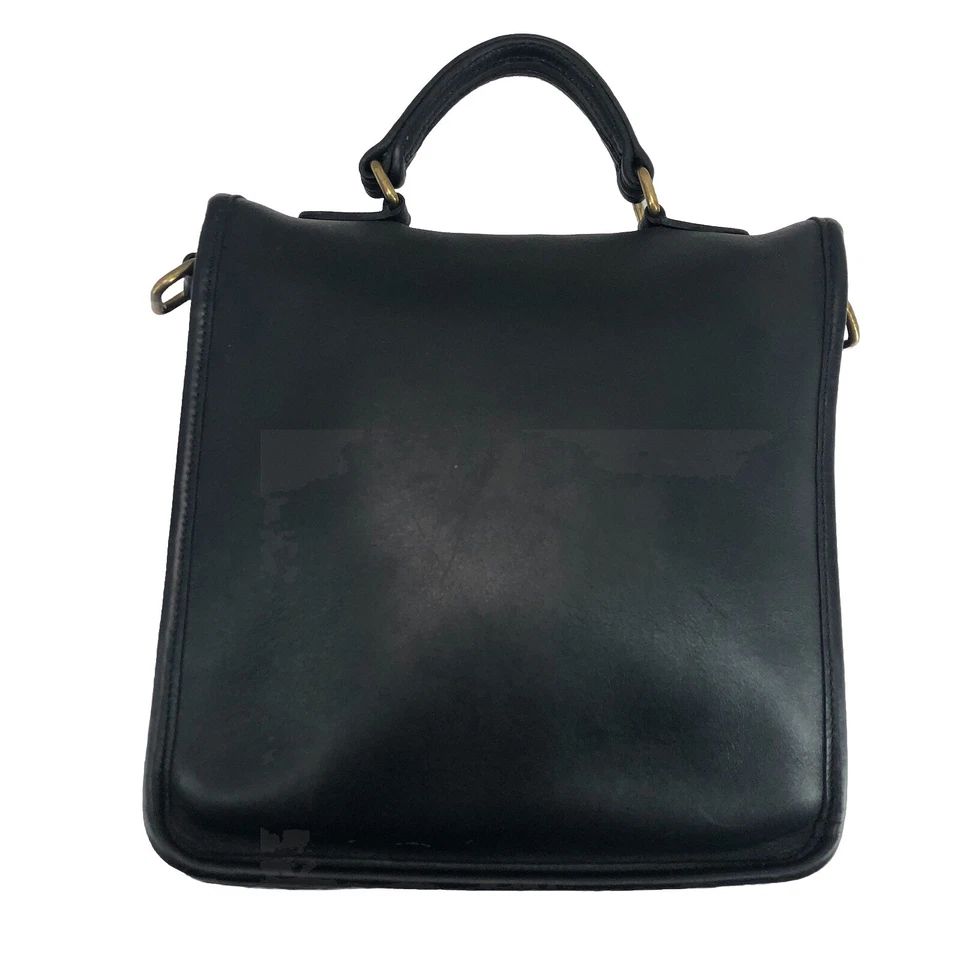 Vtg Coach 5130 RETRO Classic Willis Station Messenger Crossbody Bag Made in USA - Image 2 of 4