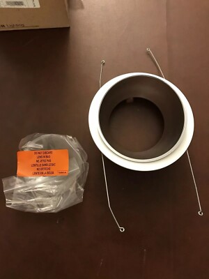 Eaton Portfolio Cooper Lighting 6LW0LI Lensed Trim Assembly White  6 Series LD6A