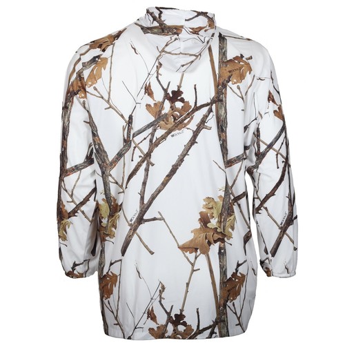 Gamehide Men's Ambush Lightweight Snow Camo Cover Up Jacket - Picture 6 of 9