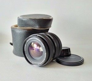 Vivitar 28 Mm F 2 5 Fast Grand Angle 8 Lame Premier Objectif De L