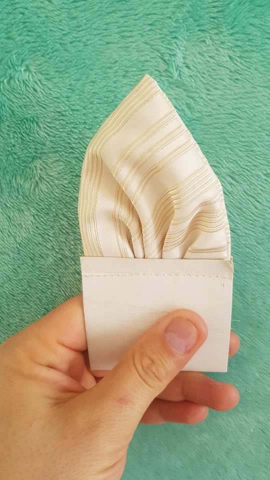 Complete Wedding Set Cardigan Tie Bow Gold Stripped Husband Day XXL Perfect - Image 4 of 4