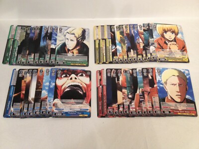 attack on titan weiss schwarz booster box Attack on Titan: Battle for Humanity Booster Display – UVS Games main image 0
