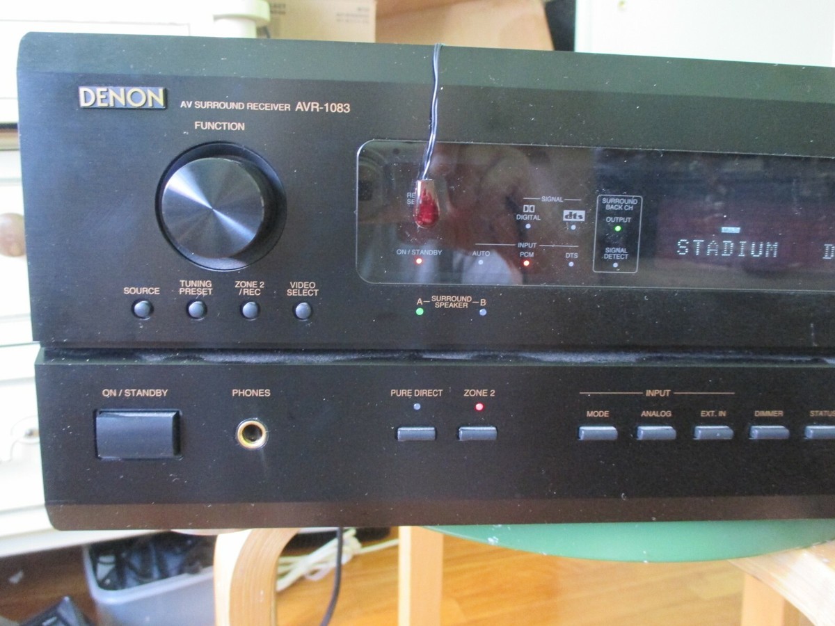 Denon AVR-1083 - AV receiver - 7.1 channel Specs serial