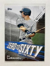 DJ LeMahieu 2021 Topps Series 2 Zero to 60 #ZTS-18 New York Yankees Card