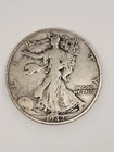 50c SHARP - 1942-S Walking Liberty 90% Silver US Half Dollar