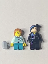 Lego Wyldstyle From The LEGO Movie Minifigure & Another Figure - Lot Of 2