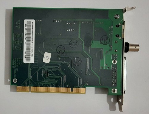 Tarjeta de red ZNYX EtherAction ZX312 PCI (RJ45, BNC, coaxial, retro, 1996) - Imagen 4 de 4