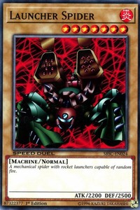 Launcher Spider - SBSC-EN024 - Common - 1st Edition x3 - Near Mint