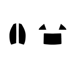 For Mercedes SLK Roadster 2009-12 Full Pre Cut Window Tint Kit Front & Rear Film