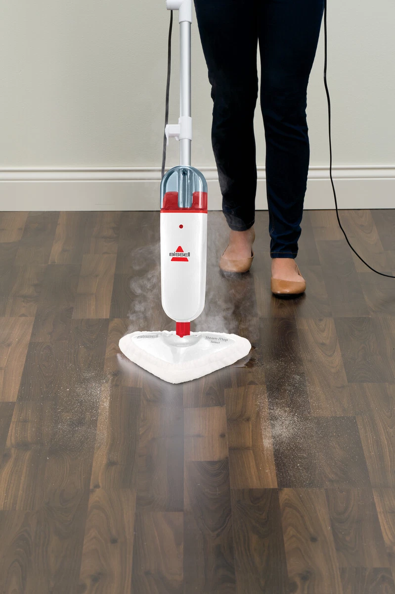 Bissell Steam Mop Select Lightweight Hard Floor Steamer Eliminates 99.9%  germs