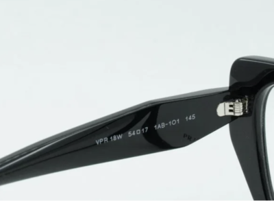 New Prada Reading Glasses VPR 18W 1AB-1O1 54-17 145 Black