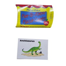 Fisher Price Dinosaurs Fun-To-Know Flash Cards Fun Starters 8 Cards Trend