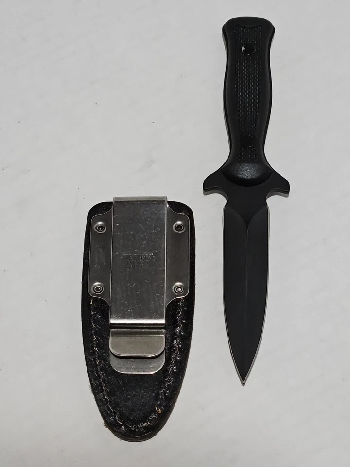 Coleman Western Cutlery Boot Knife #757 Stainless Epoxy Coated Blade J-1986 USA - Image 4 of 4