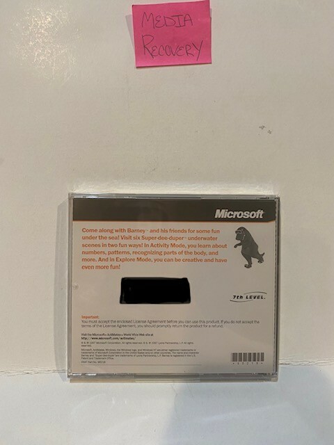 Microsoft Barney Under the Sea PC WINDOWS NT/95 | eBay