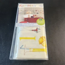 Roommates Alphabet Letters Peel and Stick Wall Decals Homeschool Decor.