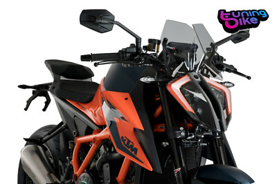 PUIG NAKED FAIRING N.G. SPORT FOR KTM 1290 SUPERDUKE R 2021 LIGHT SMOKE