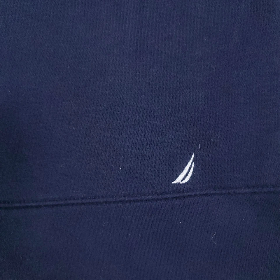 Suéter Nautica Mujer Talla Grande Azul Pullover Sudadera con Capucha Damas Foto 2 de 4