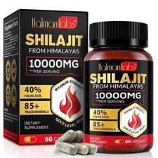 Pure 100 Himalayan Shilajit, Soft Resin, Organic Extremely Potent, Fulvic Acid
