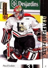 2000-01 UD CHL Prospects #90 Pascal Leclaire