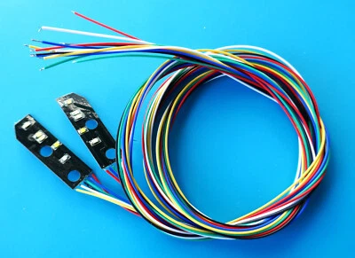 MARKENLOS Luz trasera para camión Tamiya Actros Arocs luz trasera placa LED 7,2 voltios 1:14