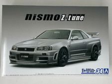 AOSHIMA 1/24 Scale Nismo Bnr34 Skyline Gt-r Z-tune 2004 Plastic