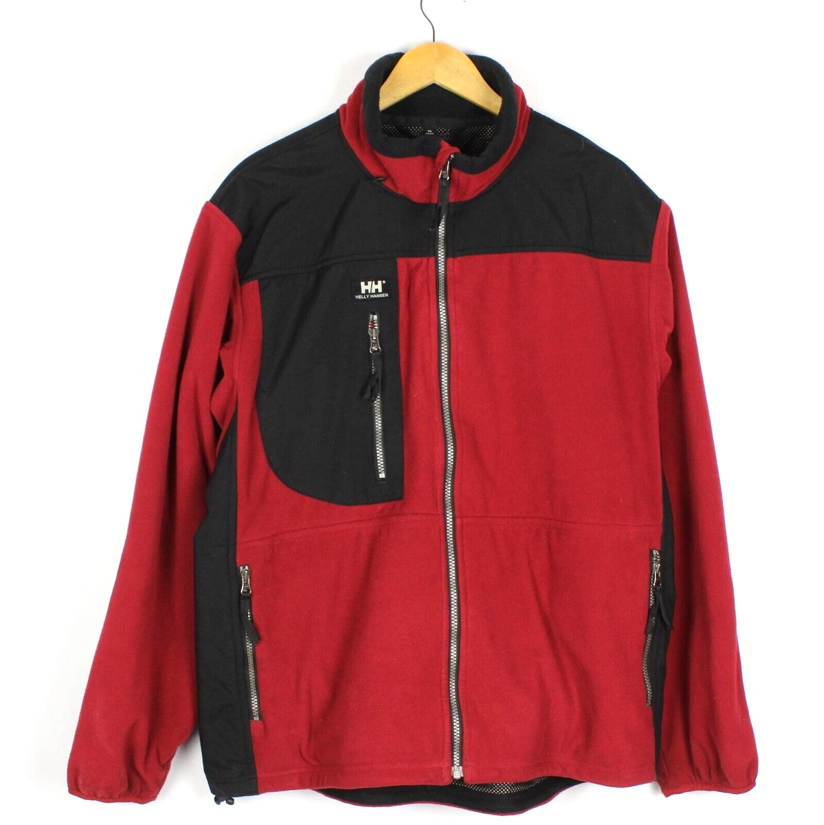 Helly Hansen Homme Workwear Veste Taille XL à Capuche Rouge Poche Zippée  s5833