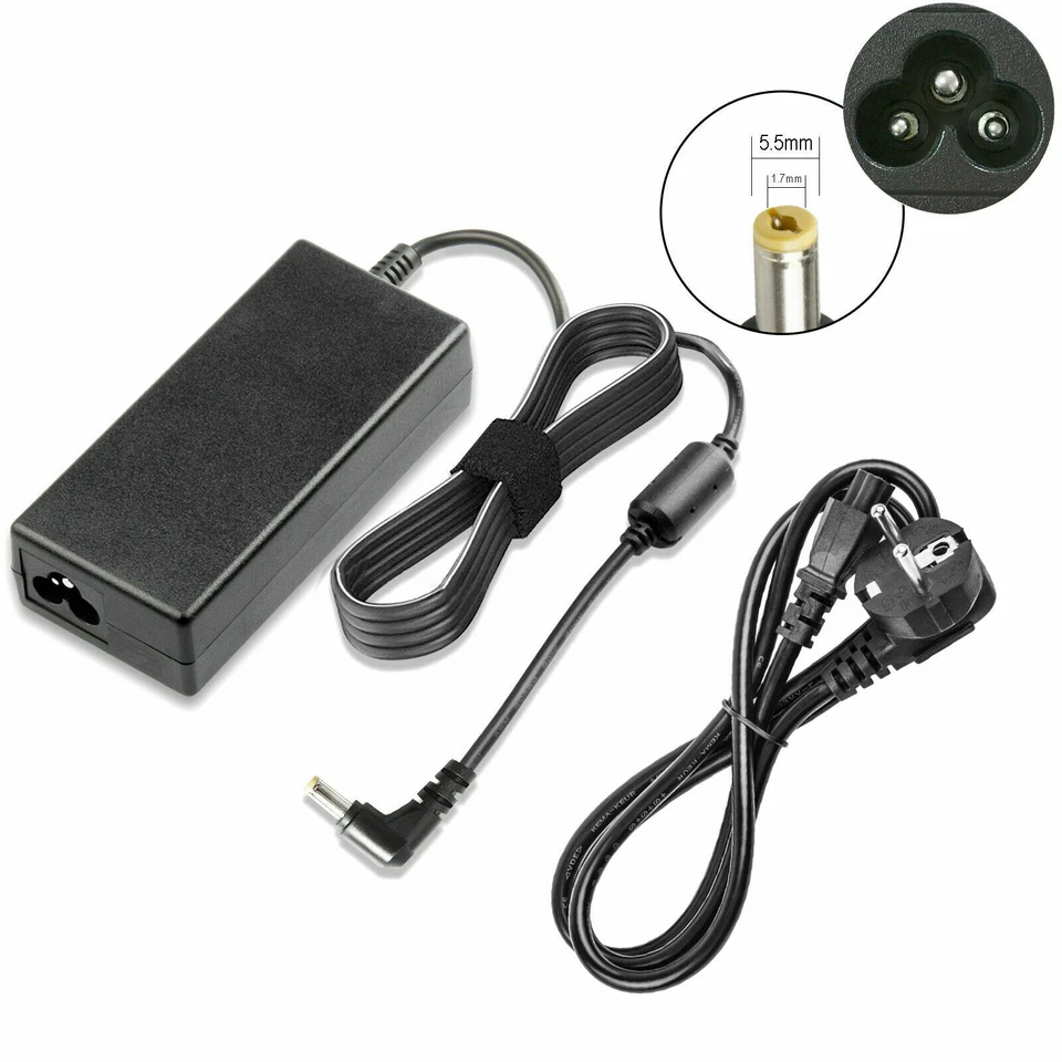 19V Netzteil Ladegerät für Acer Lcd Monitor S202HL S230HL S231HL S232HL H236HL - Bild 4 von 4