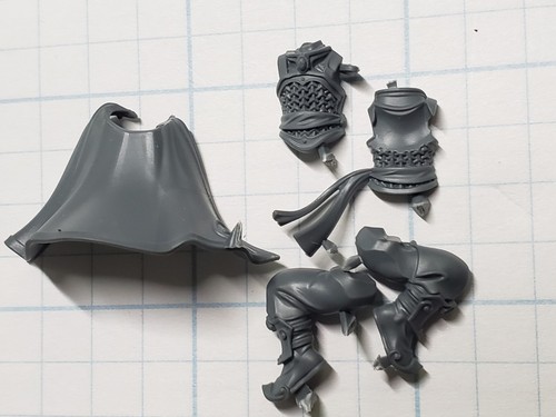 Warhammer Old World Cathay Bits Shugengan Lord Armored Body w Tabard Set - Picture 2 of 5