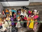 Huge Lot Of vintage Barbies, Ken Dolls, Skipper, Poodle, Disney And Accessories