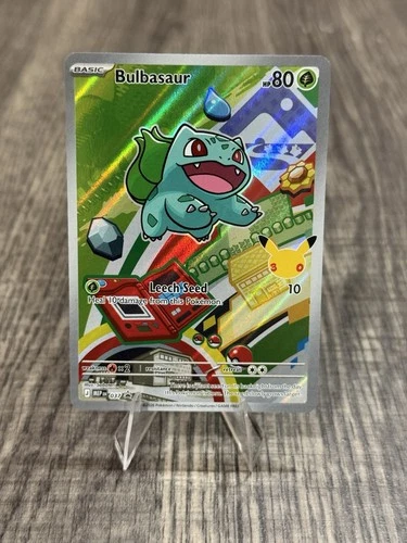 Pokémon TCG Bulbasaur 037 First Partner Illustration Black Star Promo NM