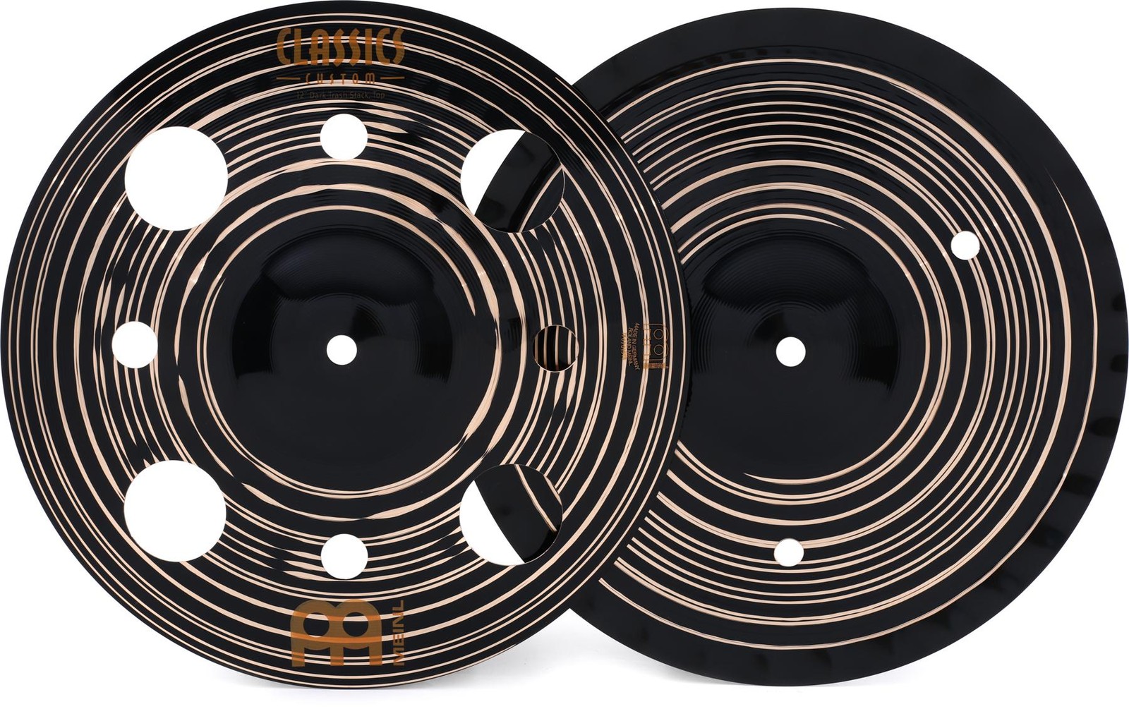 Тарелки Meinl Classics Custom Dark Trash Stack - 12