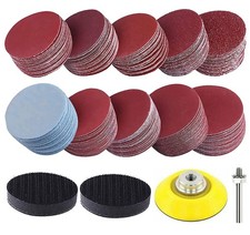 300 Pcs 2 Inch Sanding Discs Pads, Hook and Loop Pads Kit for Drill Grinder R... 0.06 per gallon