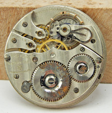 Antique 1916 Hampden No. 98 model 5 16s 15 jewel hunting pocket watch movement