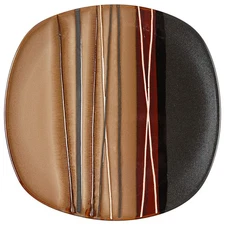 Home Trends Bazaar Brown Salad Plate 8380613