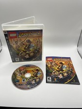 LEGO Indiana Jones 2: The Adventure Continues PS3 Complete In Box CIB UNTESTED