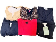 Women  s 6pc Bulk Ann Taylor, CK,HM  .Etc Tops Skirt Size L/XL/S    Gift Included