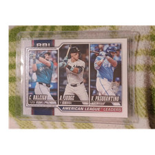 Topps 2026 Series 1 Cal Raleigh Aaron Judge Vinnie Pasquantino RBI Leaders #211