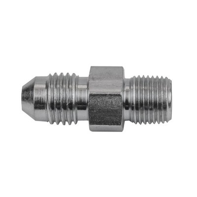 Goodridge Außengewinde auf Außengewinde JIC-NPT, -3 (3/8 x 24) - 1/8 NPT in plattiertem Stahl