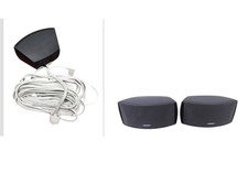 Set of 2 Bose Rear Satellite Speakers with 40FT Speaker Cable