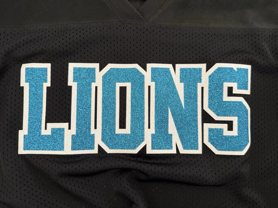 🏈Ladies Detroit Lions Football Jersey-Jared Goff #16-GLITTER Size Large 🔥 - Image 3 of 4