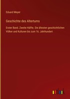 Eduard Meyer | Geschichte Des Altertums | Buch | Deutsch (2023) | 928 S.