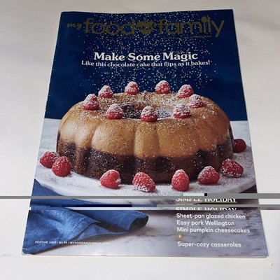 My Food and Family Festive 2020 Make Some Magic Chocolate Cake that Flips & PB