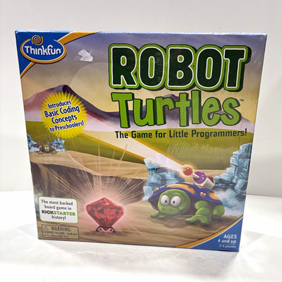 ThinkFun Robot Turtles Educational Board Game 2-5 Players Ages 4+ 2014