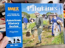 Imex American History Pilgrims Figure Set 1/72 521