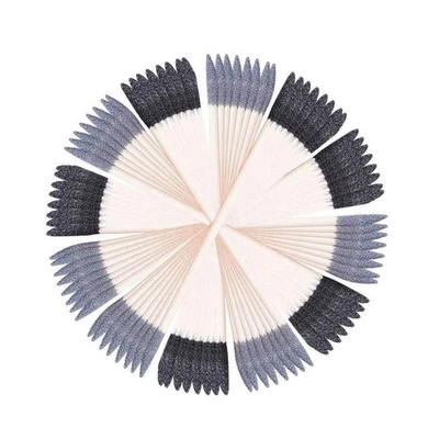 50pcs Tapered Sanding Sticks 150 & 280 Grit for Tight Spaces Corners Crevices - Image 1 of 4