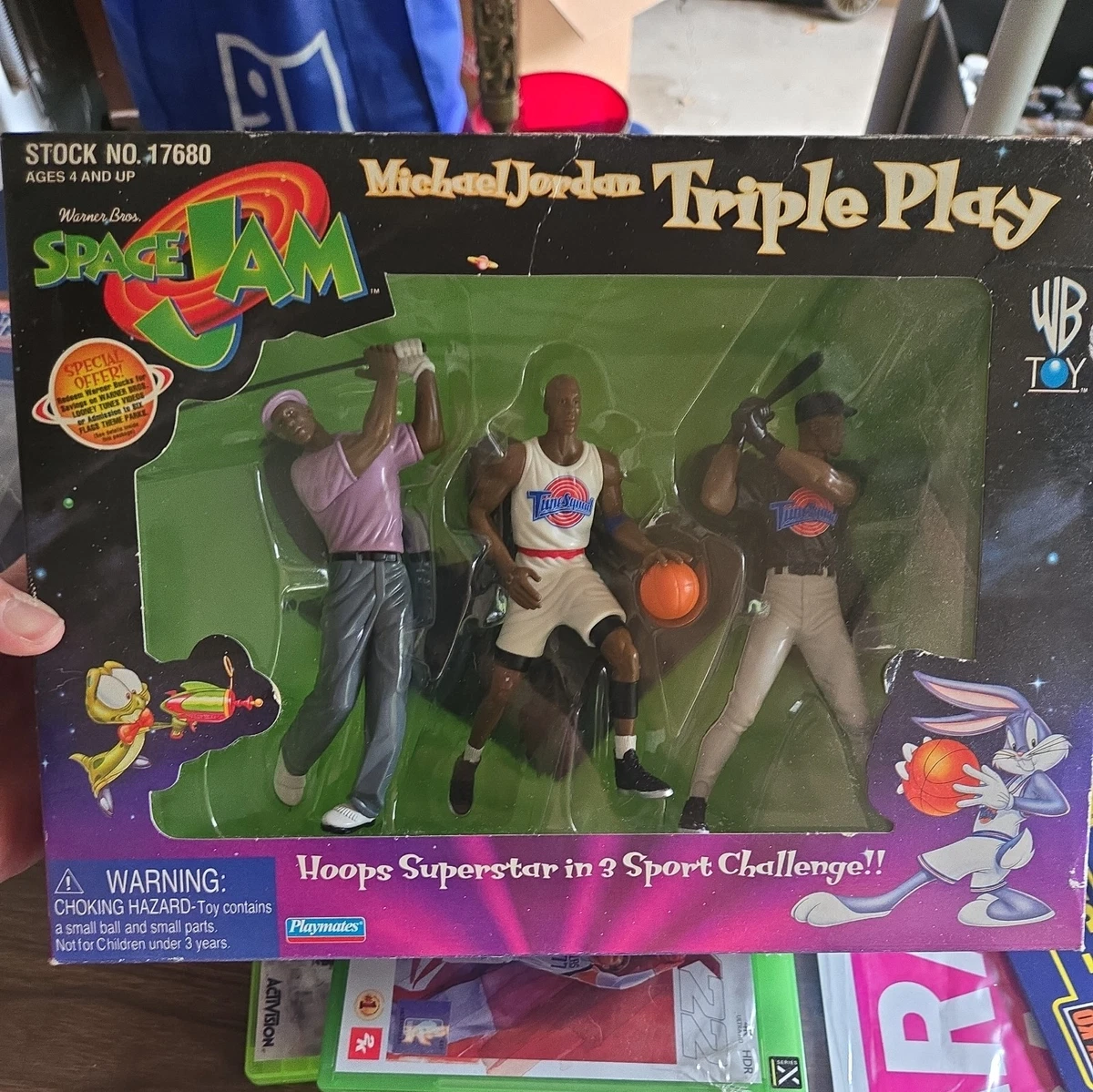 Michael Jordan Space Jam Toy Indiana Sports Action Figures for