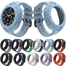 Band Case TPU Watch Band For Samsung Galaxy Watch 8 Ultra/Ultra 2 47MM Silicone