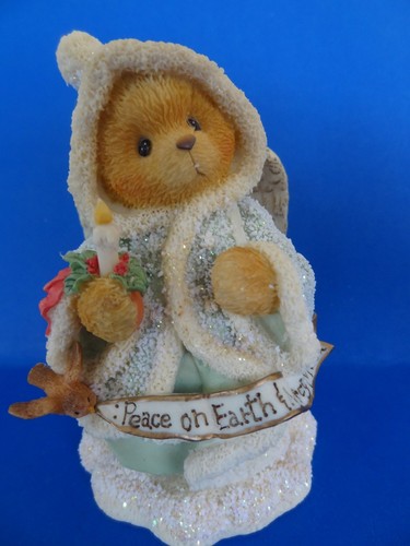 Cherished Teddies ANGELA "Peace On Earth And Mercy MIld" Figur. Limitierte Auflage - Bild 6 von 13