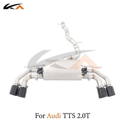 KA Exhaust Catback For Audi TTS 2.0T Steel rear section